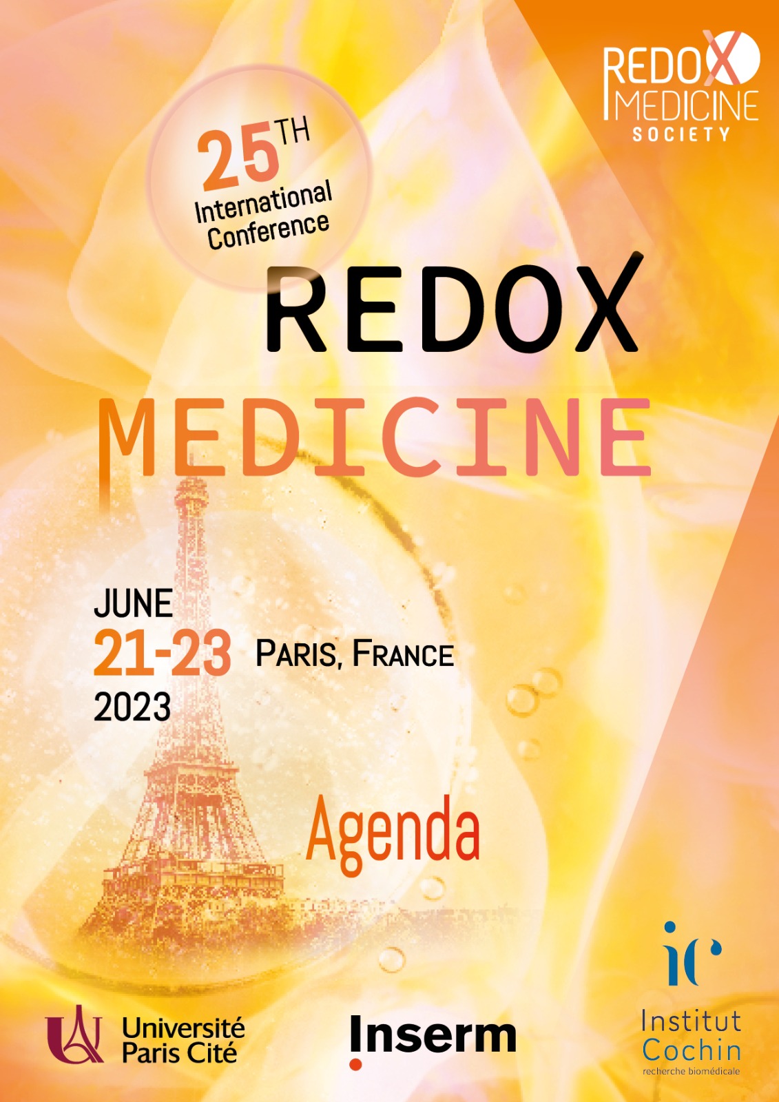 Redox Medicine 2023 Agenda Cover - updates